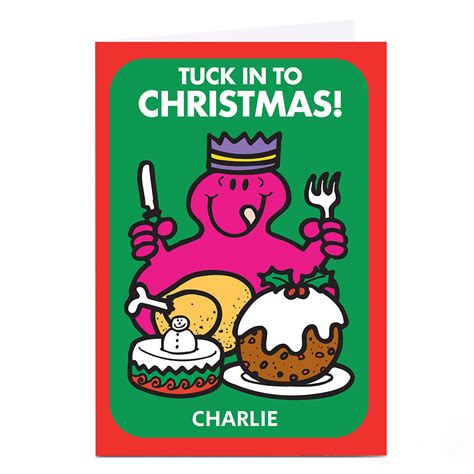 Buy Personalised Mr Men And Little Miss Christmas Card Tuck In For Gbp 229 Card Factory Uk