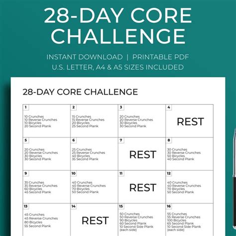 28 Day Challenge Etsy