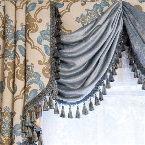 [] customize curtains online swag valance victorian style fancy curtains