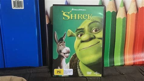 Opening To Shrek 2001 2018 Reprint Dvd Australia Youtube