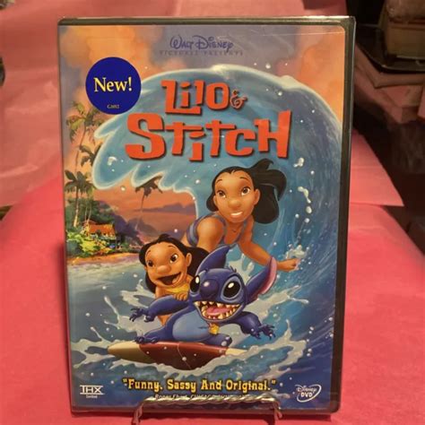 Lilo And Stitch Dvd 2002 Disney New Sealed Original Factory Product
