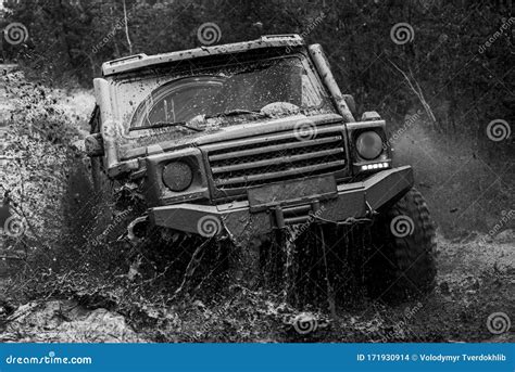 Off Road Travel On Mountain Road Track On Mud Best Off Road Vehicles