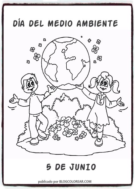 Con ocasión del día mundial del medioambiente, la asociación mundial de educadores infantiles (amei) elaboró una lista de 10 reglas para. Dibujos día del medio ambiente para niños - colorear tus ...