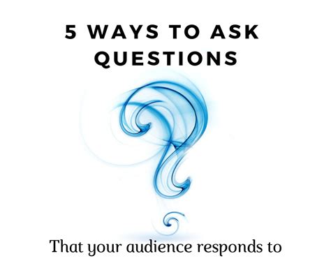 5 Ways To Ask Questions Improve Your Public Speaking Presentation And