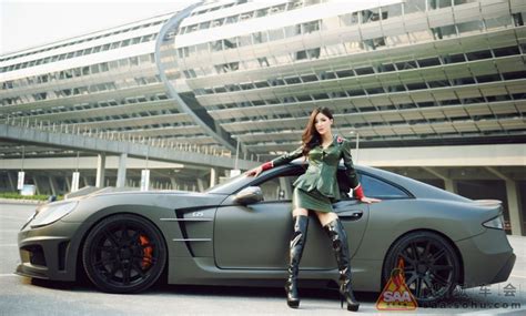 Sexy Chinese Girl With The Mighty Carlsson C25