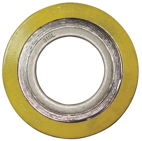 Flexitallic Spiral Wound Metal Gasket 8 In Pipe Size 12 18 In