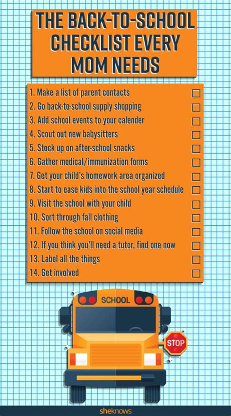 41 Back To School Checklist For Parents Top Learning Library 2022