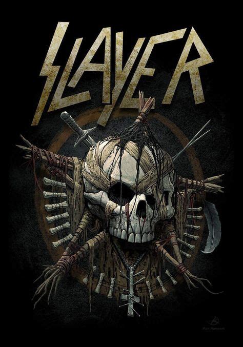 Slayer With Images Heavy Metal Art