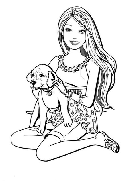 If you think he's cute, print out the matching colour poster, it's part of a complete alphabet set. Barbie coloring pages. Download and print barbie coloring ...