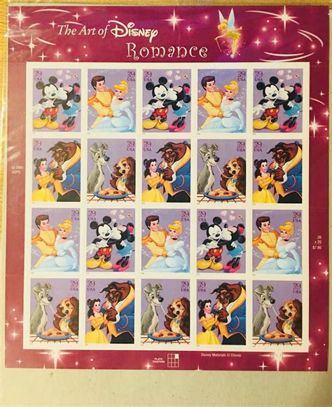 Awesome Postage Stamp Bundle By Allxcess On Etsy Disney Art Disney