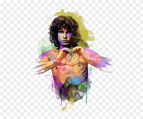 Jim Morrison Clipart 4046488 Pikpng