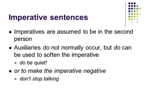 Imperative Sentences Definition Imperatives In English Definition