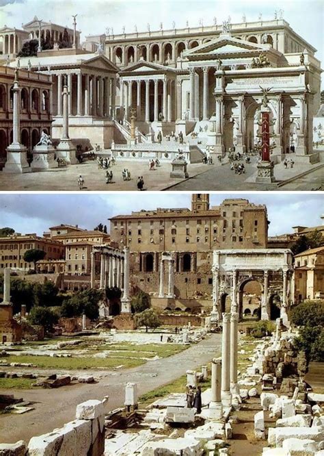 11 Ancient Roman Structures 2000 Years Ago And Now Demilked