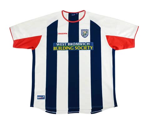 West Bromwich Albion 2003 04 Home Kit