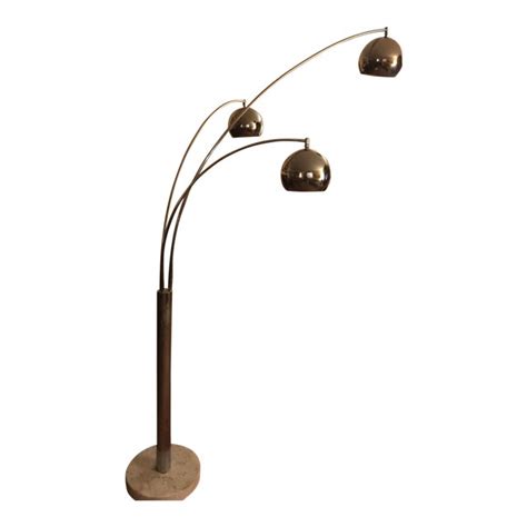 Our lamp collection offers elegant, modern fixtures for your home's dark corners, nooks and side tables. Mid-Century Modern Chrome 3 Light Floor Lamp | Chairish