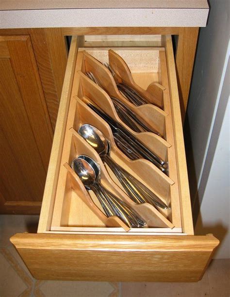 silverware organizer storage cutlery flatware drawer drawers tray utensil kitchen diy organization holder dividers plastic organizers utensils caddy narrow trays