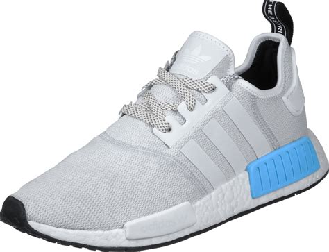 Adidas originals latest nmd r1 v2 edition comes with bold branding and. adidas NMD R1 shoes grey blue