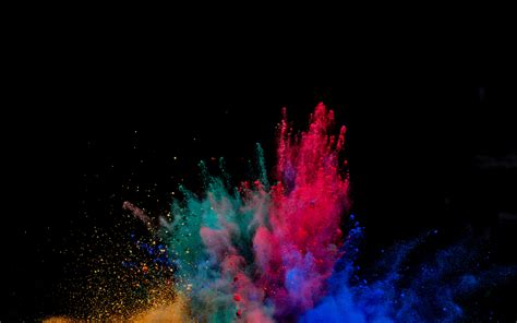 Download 3840x2400 Wallpaper Colors Blast Explosion Colorful 4k