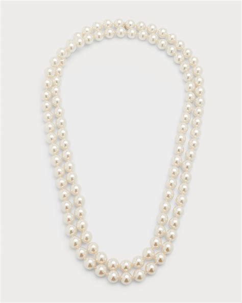 Majorica Jour Pearl Strand Necklace 48l Neiman Marcus