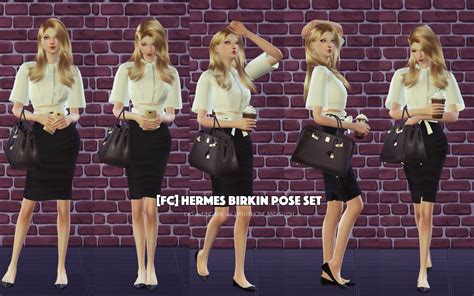 Hello All Here Is My New Pose Set Hermes Birkin Pose Set • Its My