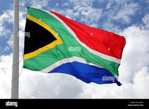 bandera sudafricana ondulada fotografías e imágenes de alta resolución alamy