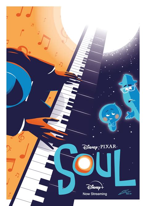 Pixar Soul Poster Art Posterspy Pixar Poster Disney Posters