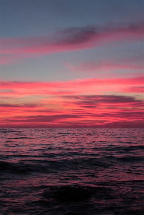 2 Likes Tumblr Night Sky Photography Pink Sunset Nature