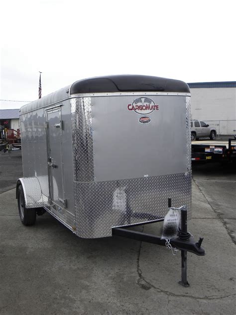 2020 Cargo Mate 5x 10′ Enclosed Trailer Gateway Materials And Trailers