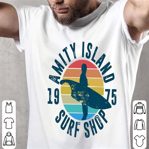 Amity Island Surf Shop 1975 Vintage Shirt Hoodie Sweater Longsleeve