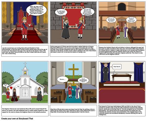 King Henry Viii Story Board Storyboard Por 23d2e95a