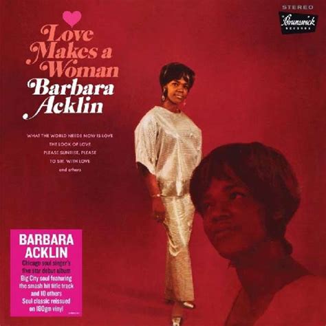Barbara Acklin Love Makes A Woman 180g Lp Jpc