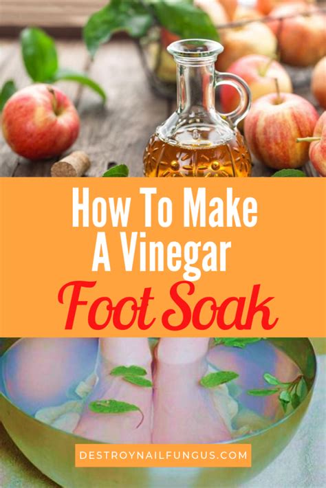 How To Make A Vinegar Foot Soak For Softer And More Delicate Feet