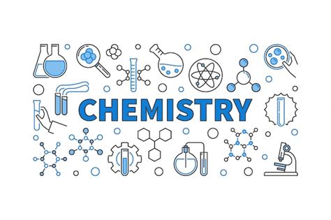 Premium Vector Chemistry Concept Modern Horizontal Banner