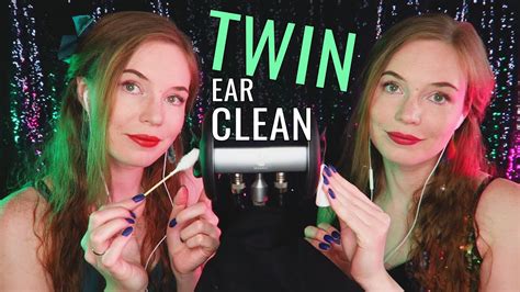 two dozes of tingles please 💚💗 asmr twin ear cleaning youtube