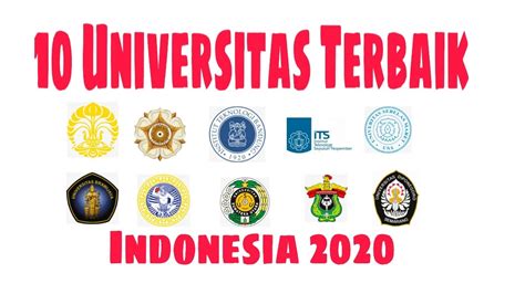 10 Universitas Terbaik Di Indonesia 2020 Versi Webometrics Youtube