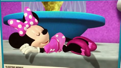 Mickey Mouse Clubhouse Minnie Sleeping