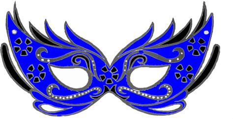 Royal Blue Masquerade Mask Clip Art At Vector Clip Art