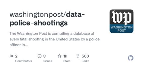 Issues · Washingtonpostdata Police Shootings · Github