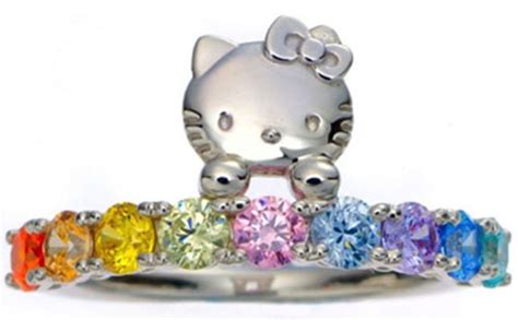 Swarovski Hello Kitty Hello Kitty Rainbow Rings