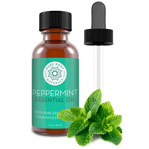Natural Healing Herbal Oil Ounce Pure Peppermint Oil Peppermint