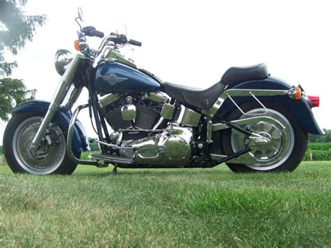 Always kept in the garage. 2000 Harley Davidson Fat Boy FLSTF for sale on 2040motos
