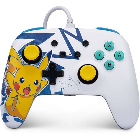 Powera Enhanced Wired Controller For Nintendo Switch Pokémon Pikachu