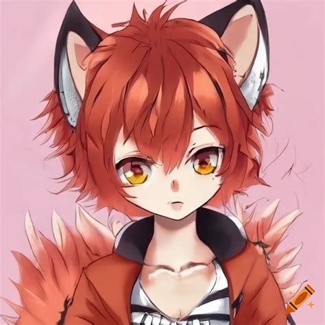 Cute Anime Fox On Craiyon