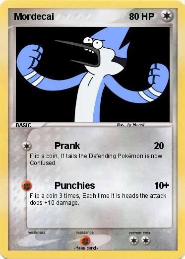 Pokémon Mordecai 506 506 Prank My Pokemon Card