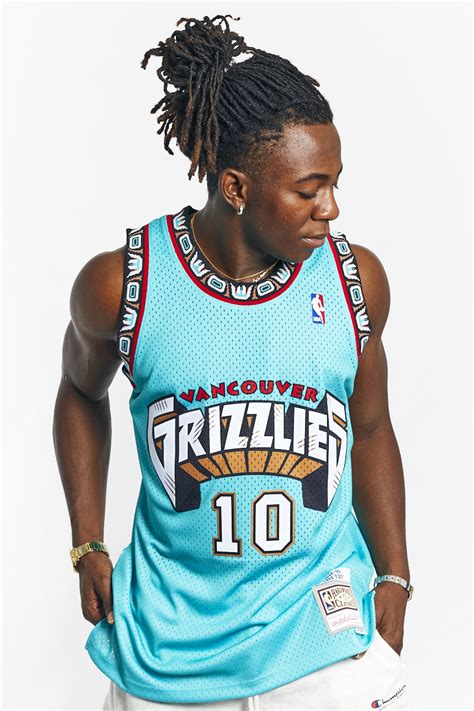 Womens Mitchell Ness Vancouver Grizzlies Nba Mike Bibby Basketball