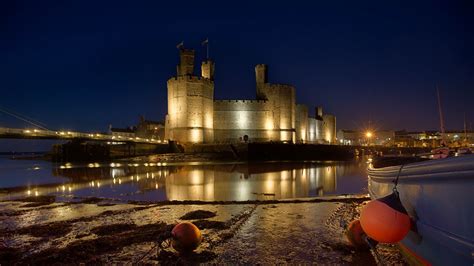 Caernarfon Castle Tourism Desktop Wallpaper 98903 Baltana