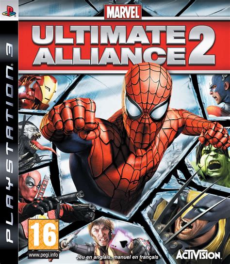 Jaquettes Marvel Ultimate Alliance 2