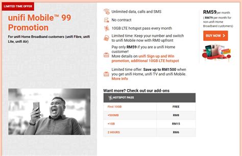 Foc for 600 min beyond: Unifi Mobile Postpaid now offers double hotspot data and ...