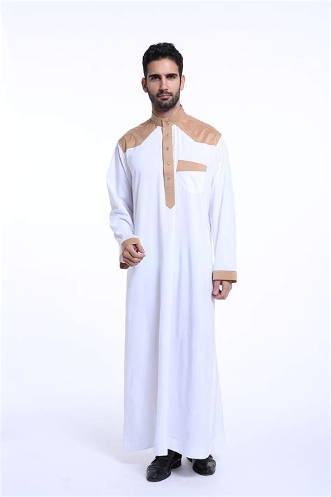 Looking for international and worldwide distributors in turkey? 2020 2017 Men Abaya Turkish Muslim Wear Islamic Clothes For Men Contrast Color Design Dubai ...