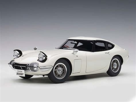 Toyota 2000gt Coupe Rhd Right Hand Drive White 118 Model Car By
